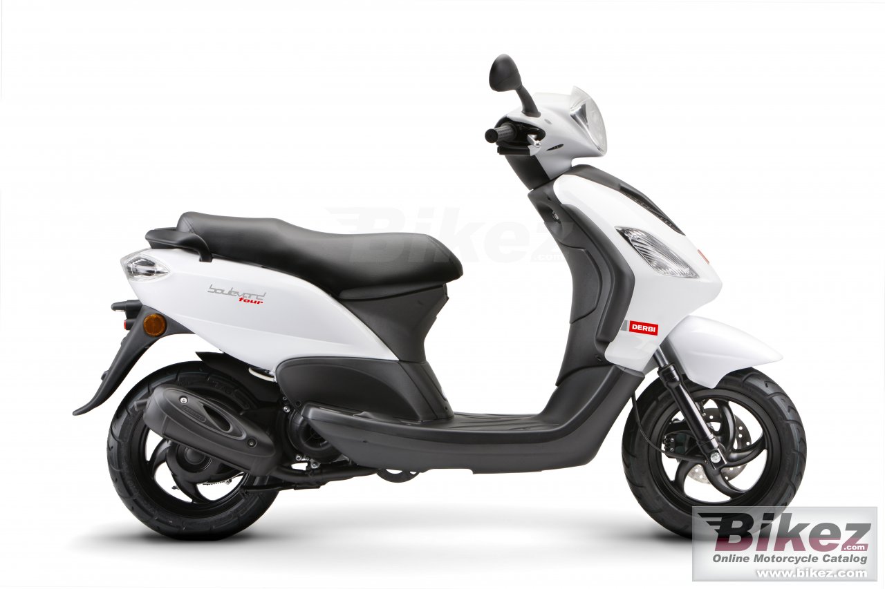Big Derbi boulevard 125 4t picture and wallpaper from Bikez.com